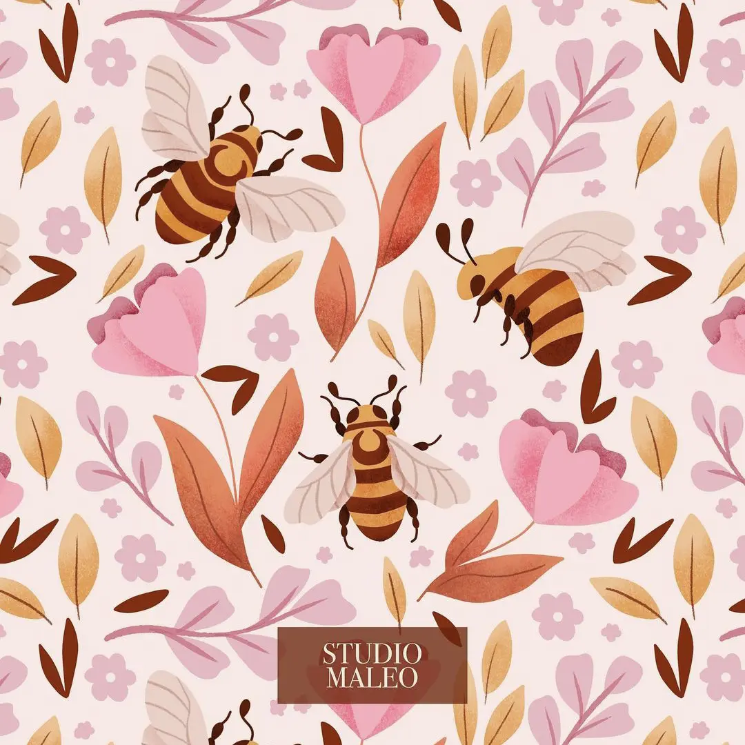 Sweet Spring Instagram Art Challenge - Fuzzy Friends - studio.maleo