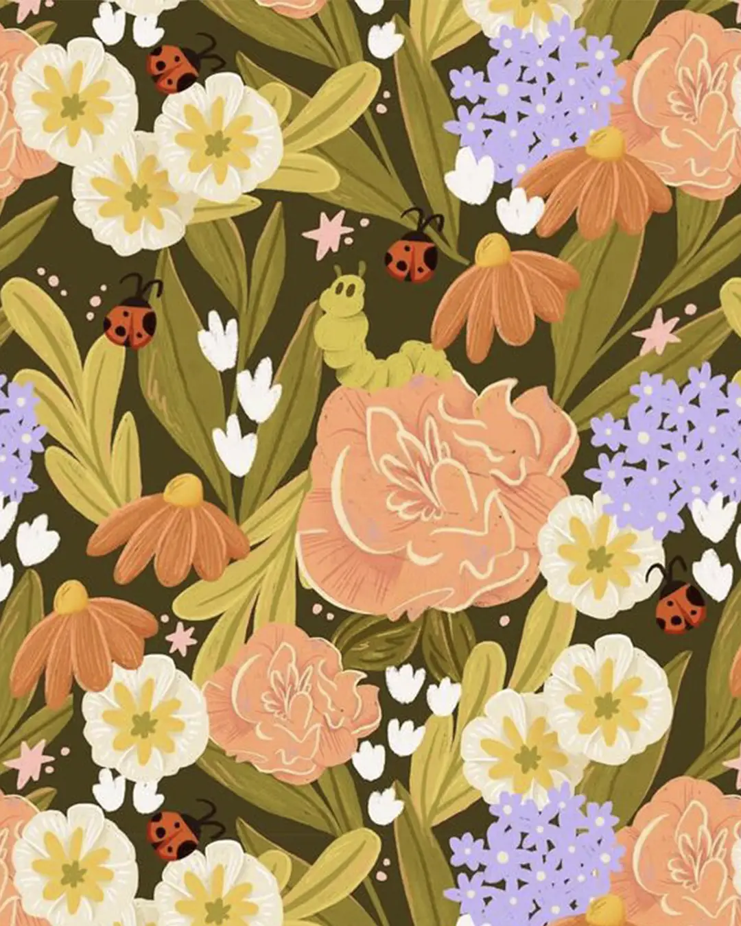 Sweet Spring Instagram Art Challenge - Brilliant Blossoms - wallflowerstudioco