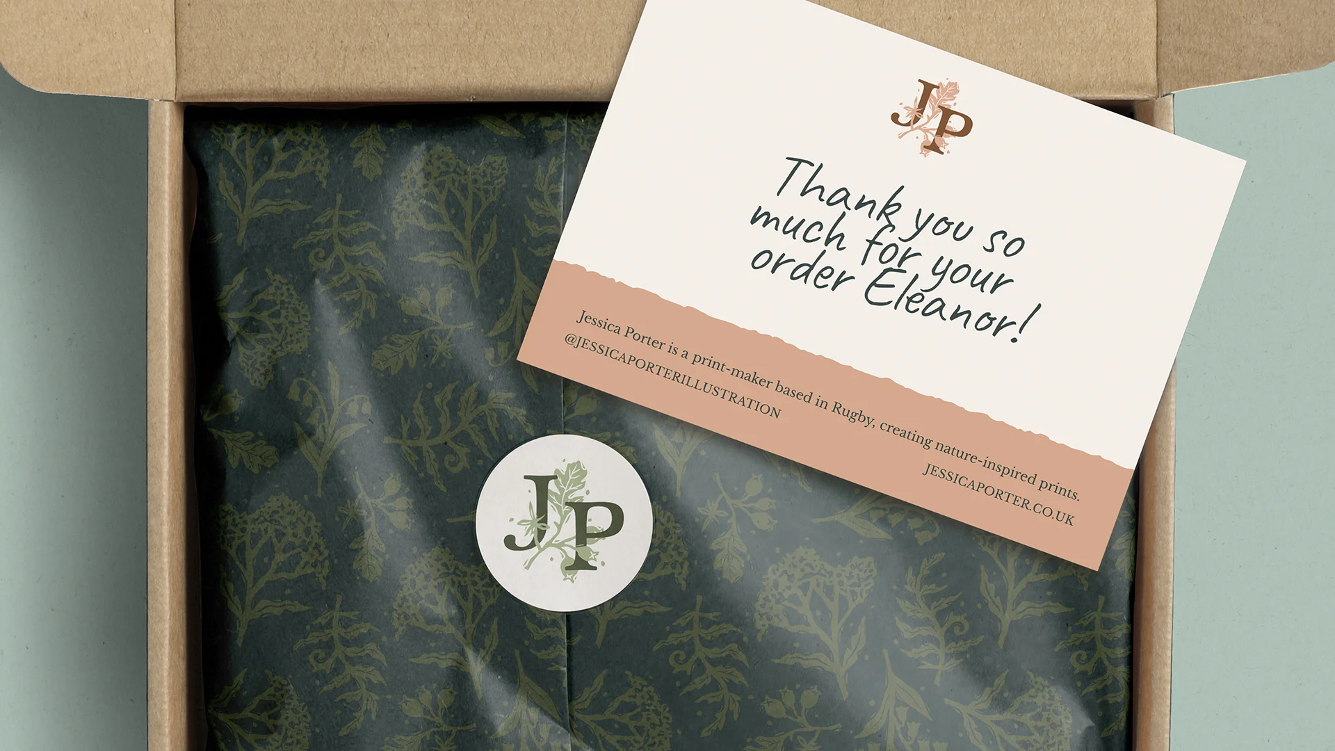 Jessica Porter order packaging