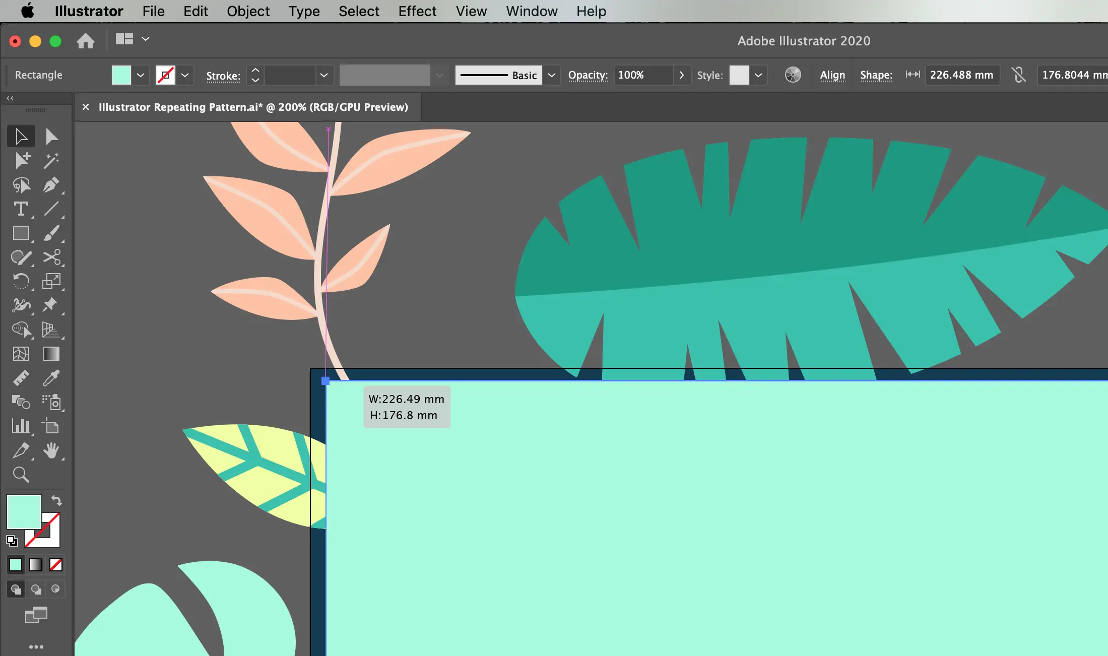 Adobe Illustrator Repeating Pattern Tutorial