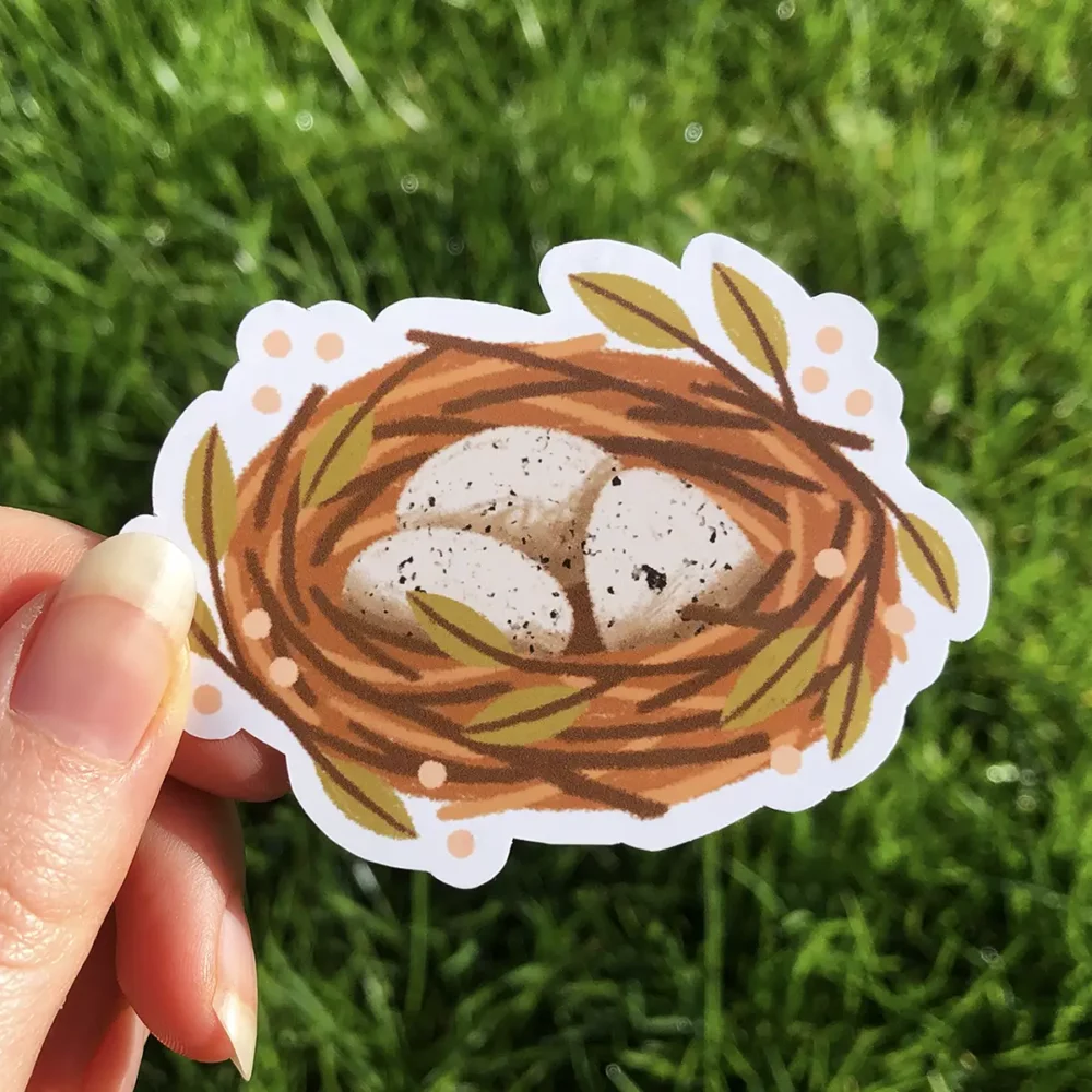 Neat Lil Nests Sticker