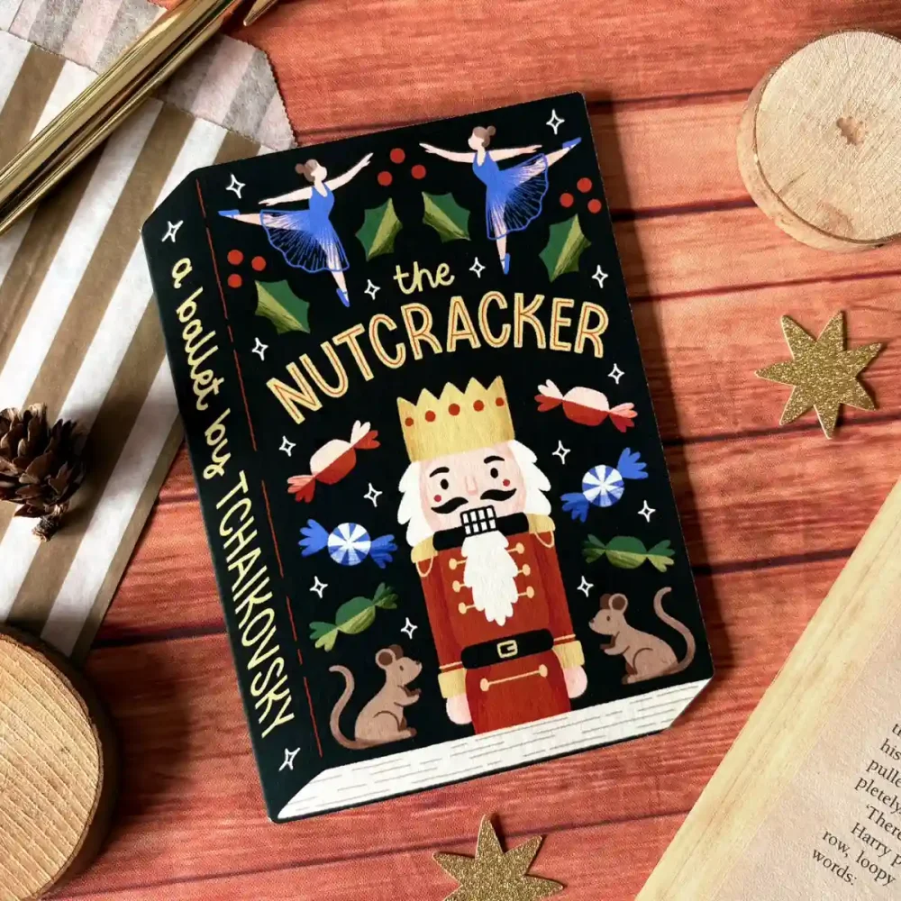 Clare Lewis Christmas 2026 Storybook Card - Nutcracker
