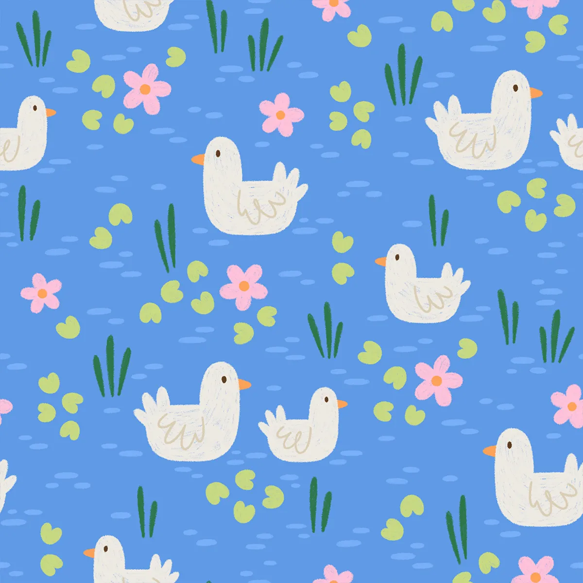 Clare Lewis Puddle Ducks Pattern