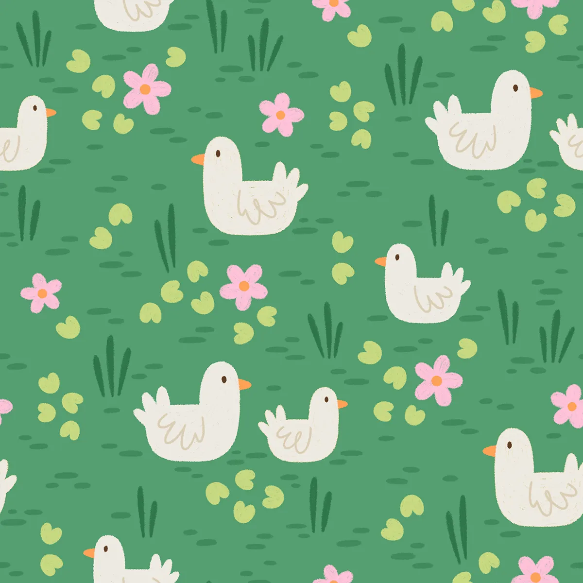 Clare Lewis Puddle Ducks Pattern