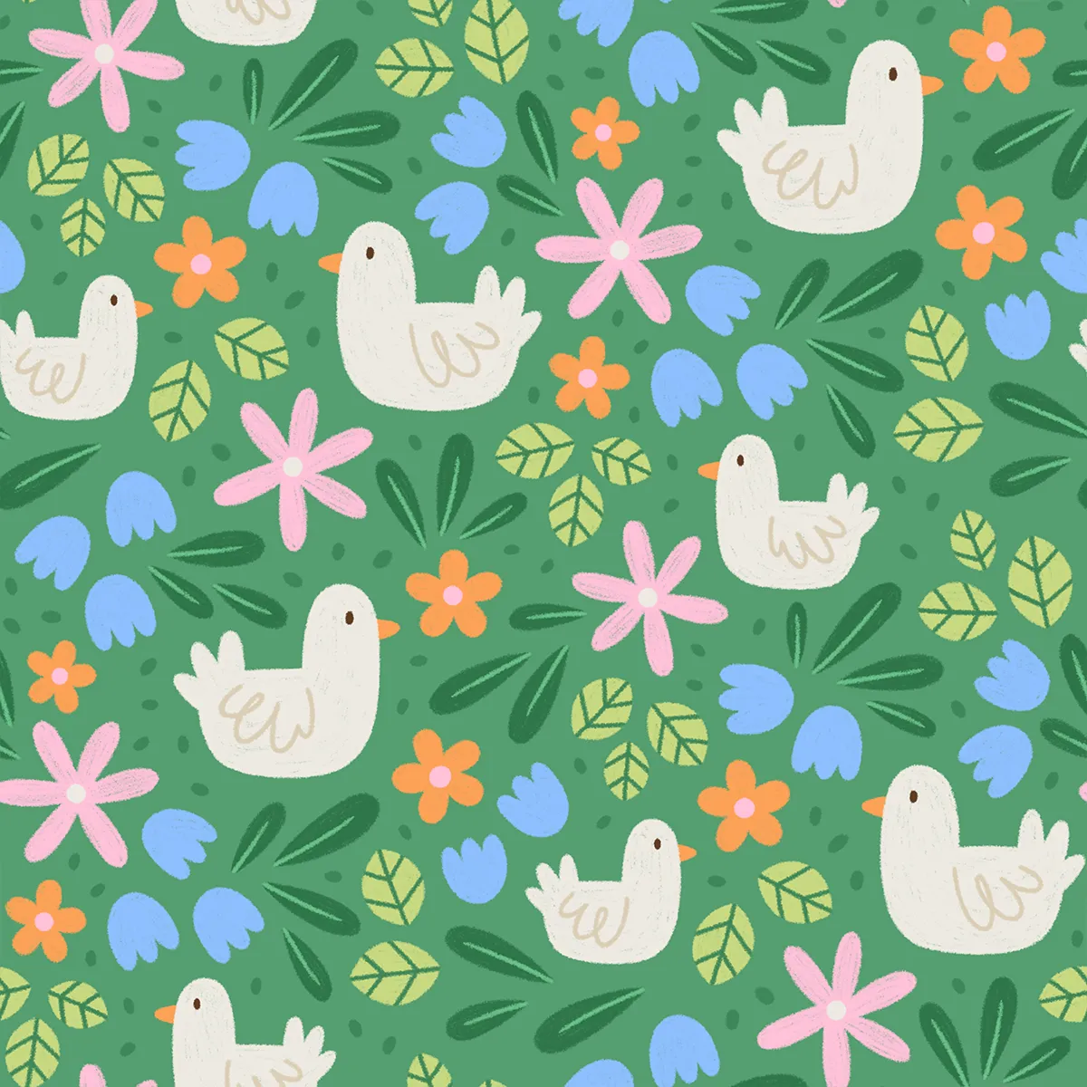 Clare Lewis Puddle Ducks Pattern