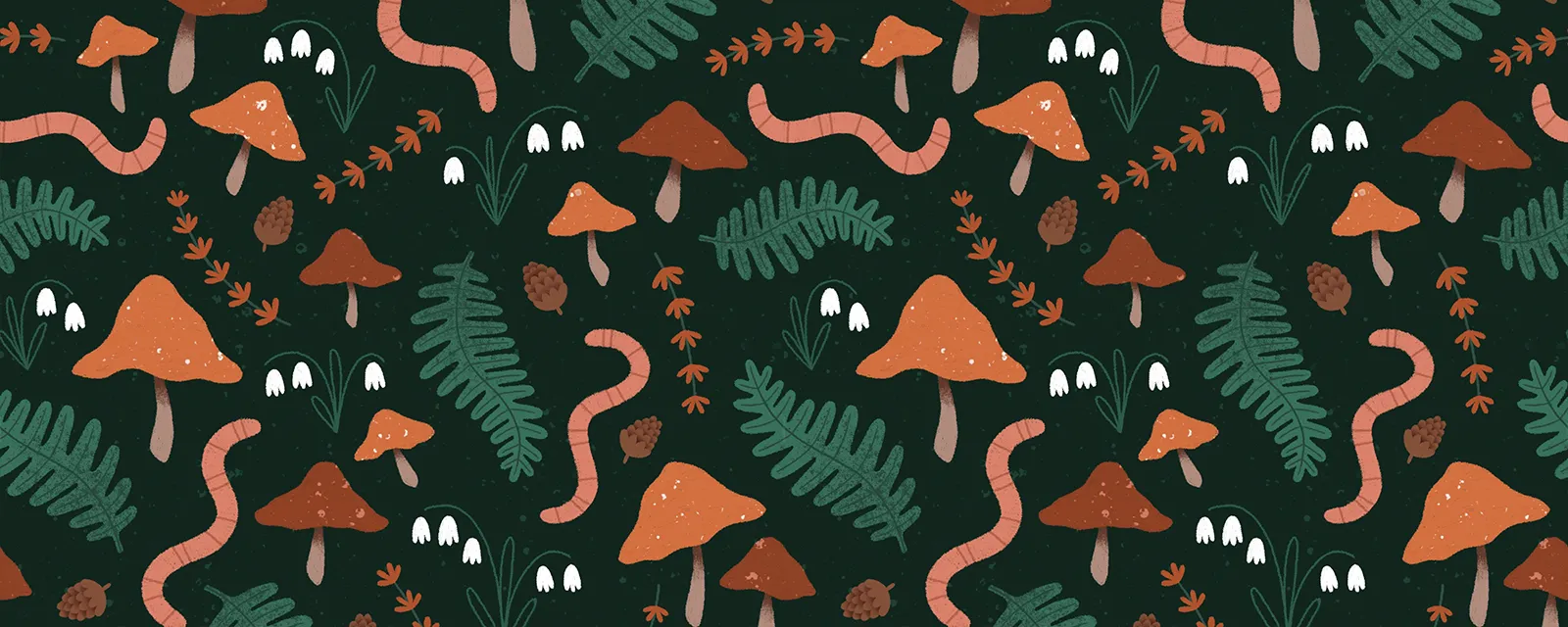 Rebel Romance x Clare Lewis - Earthy Eden Pattern