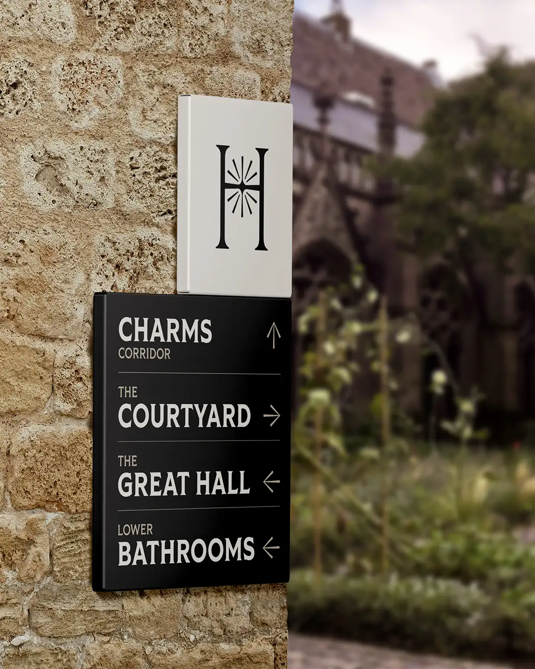 Hogwarts - signage