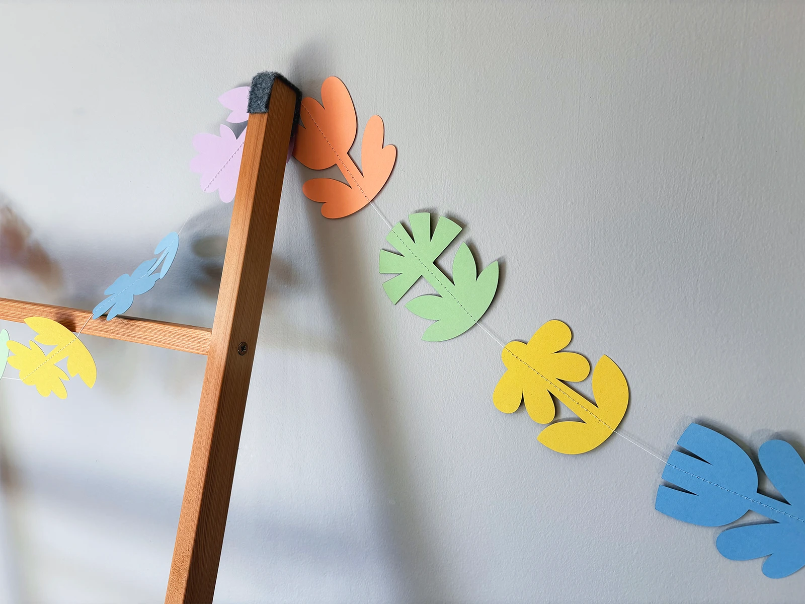 Spring Floral Paper Bunting - Image 5