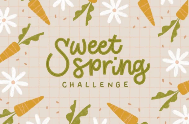 Sweet Spring Instagram Art Challenge Blog Header