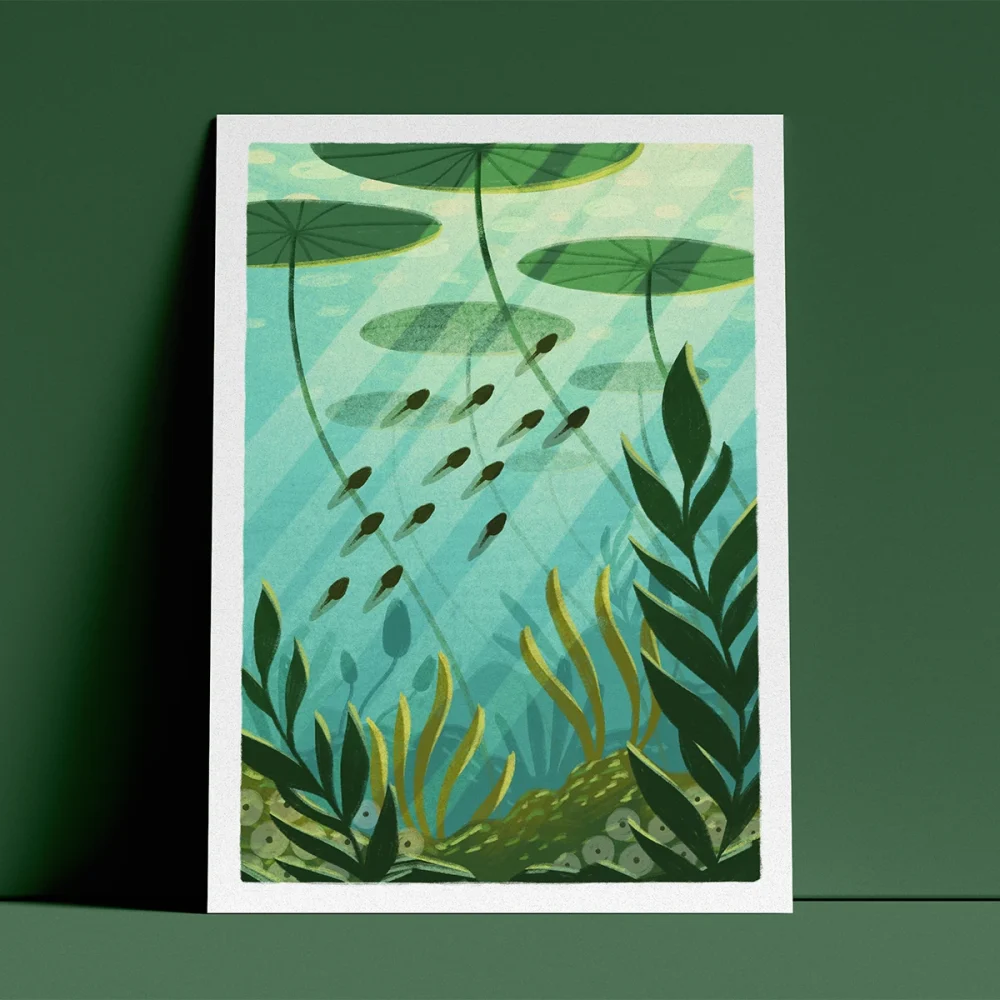 Tadpole Lake Print