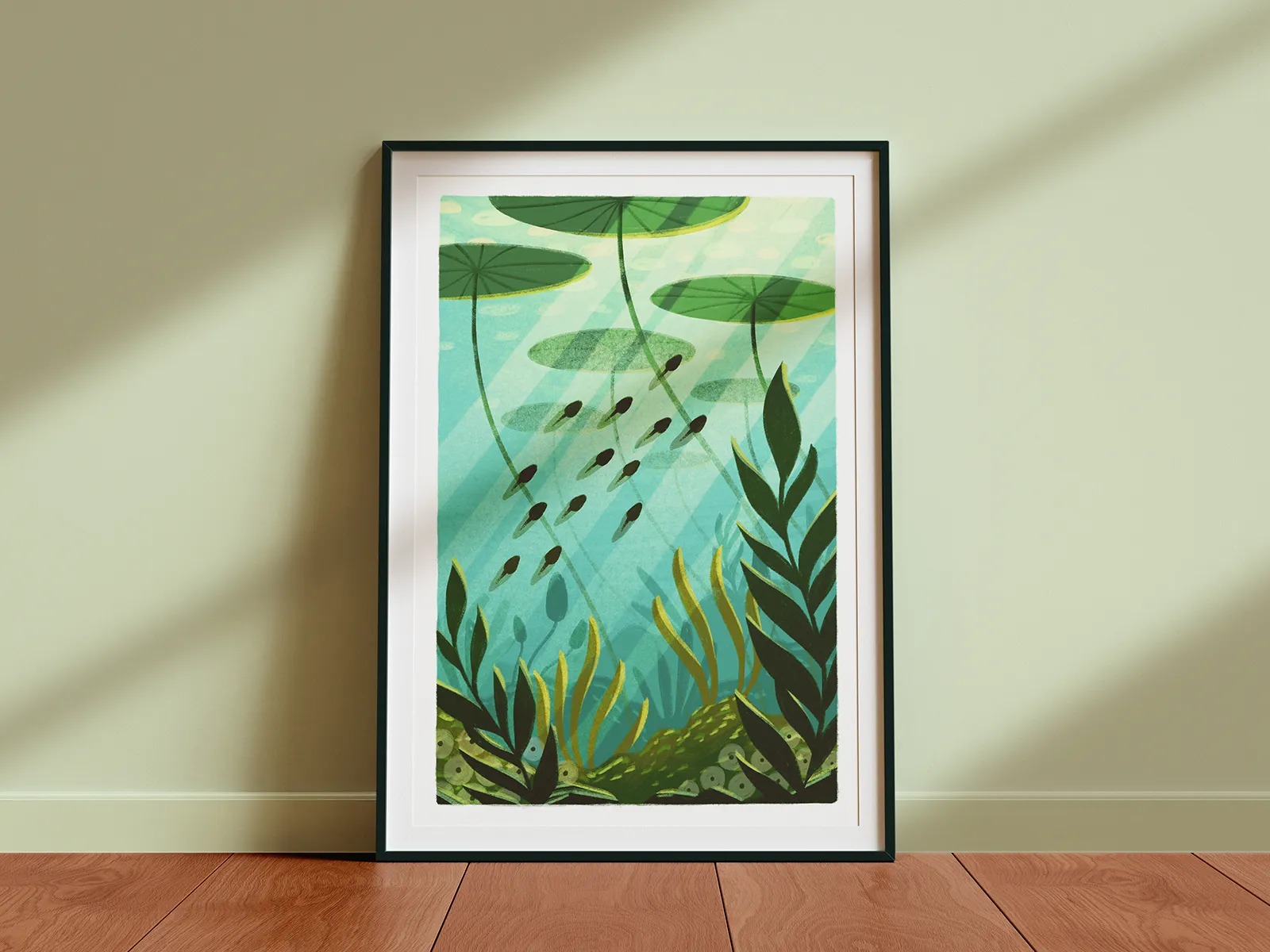 Tadpole Lake Print