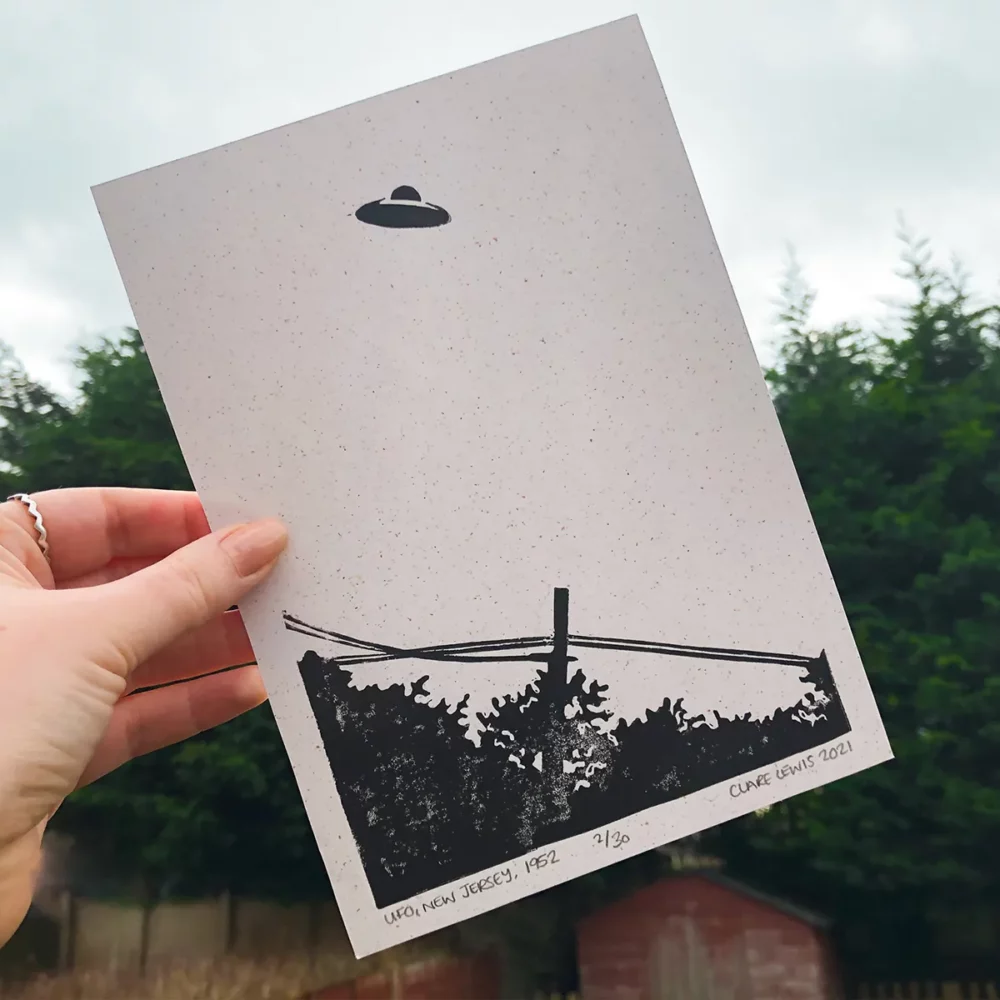 UFO print