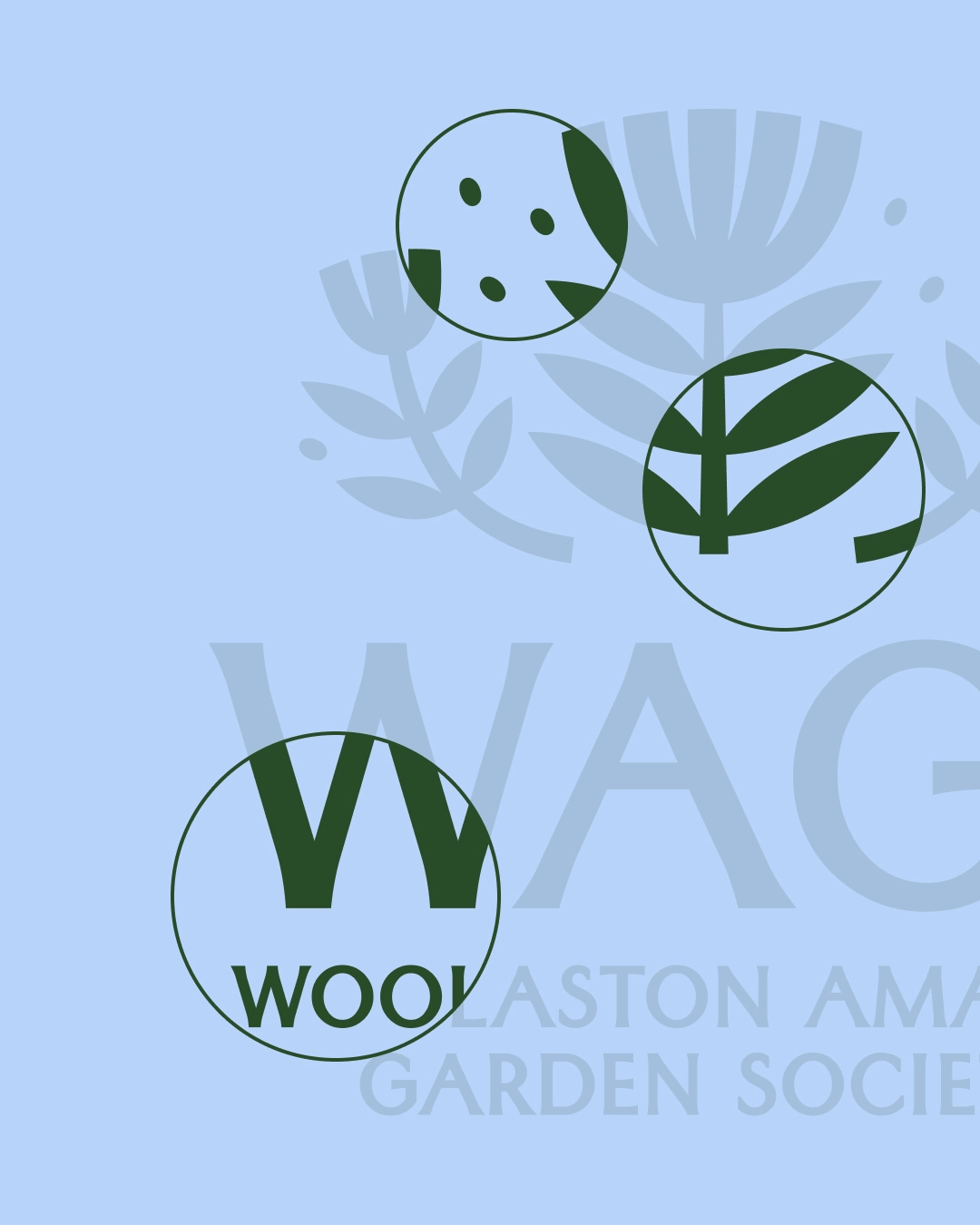 WAGS Logo highlighting key elements