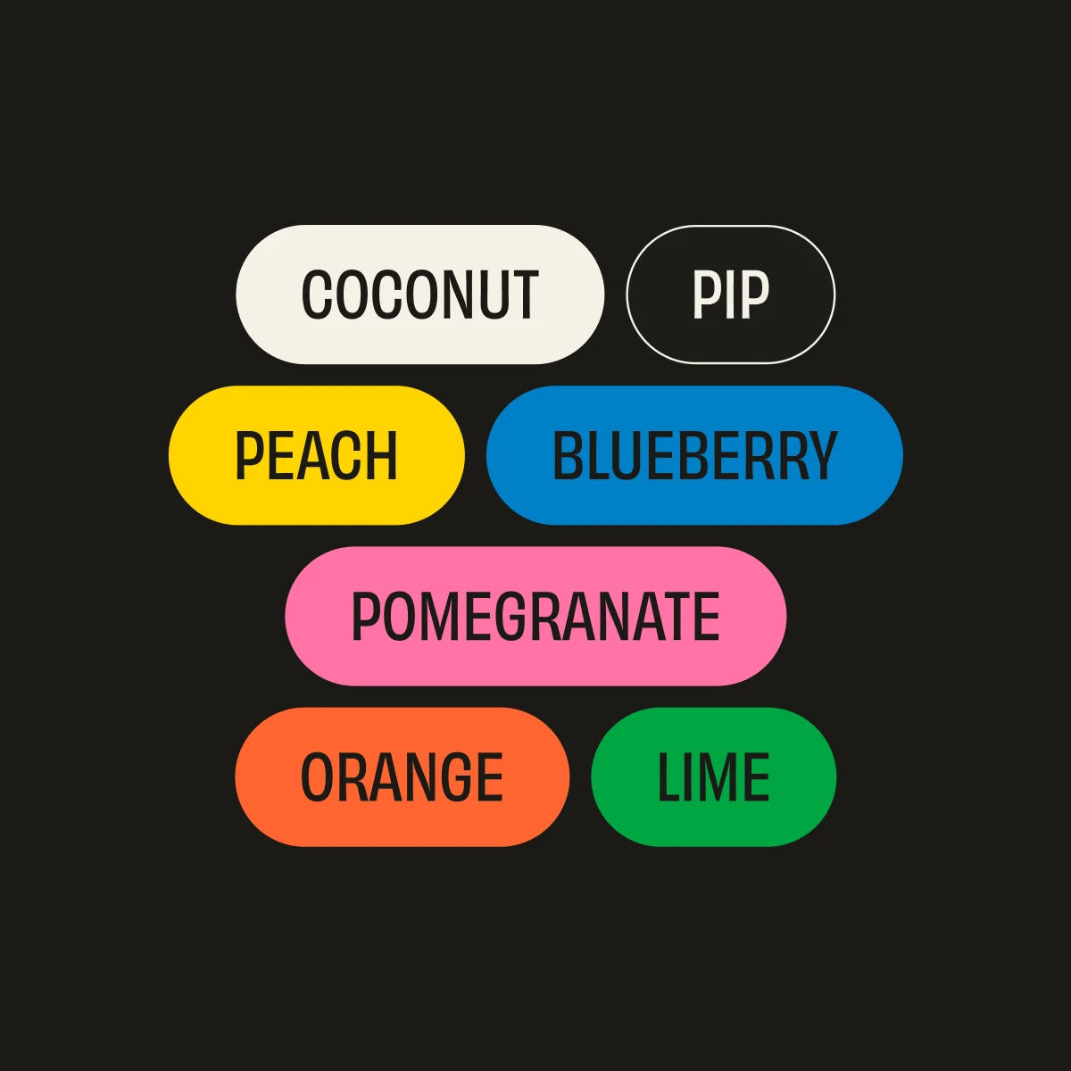 Yellow Peach colour palette