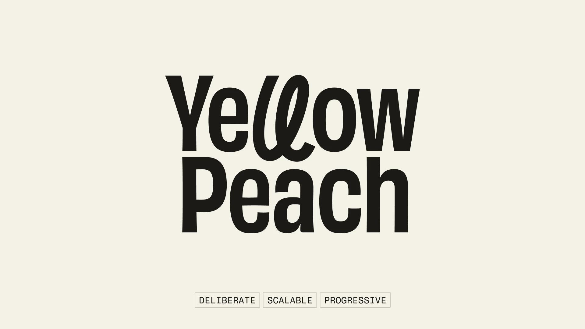 Yellow Peach Logo header