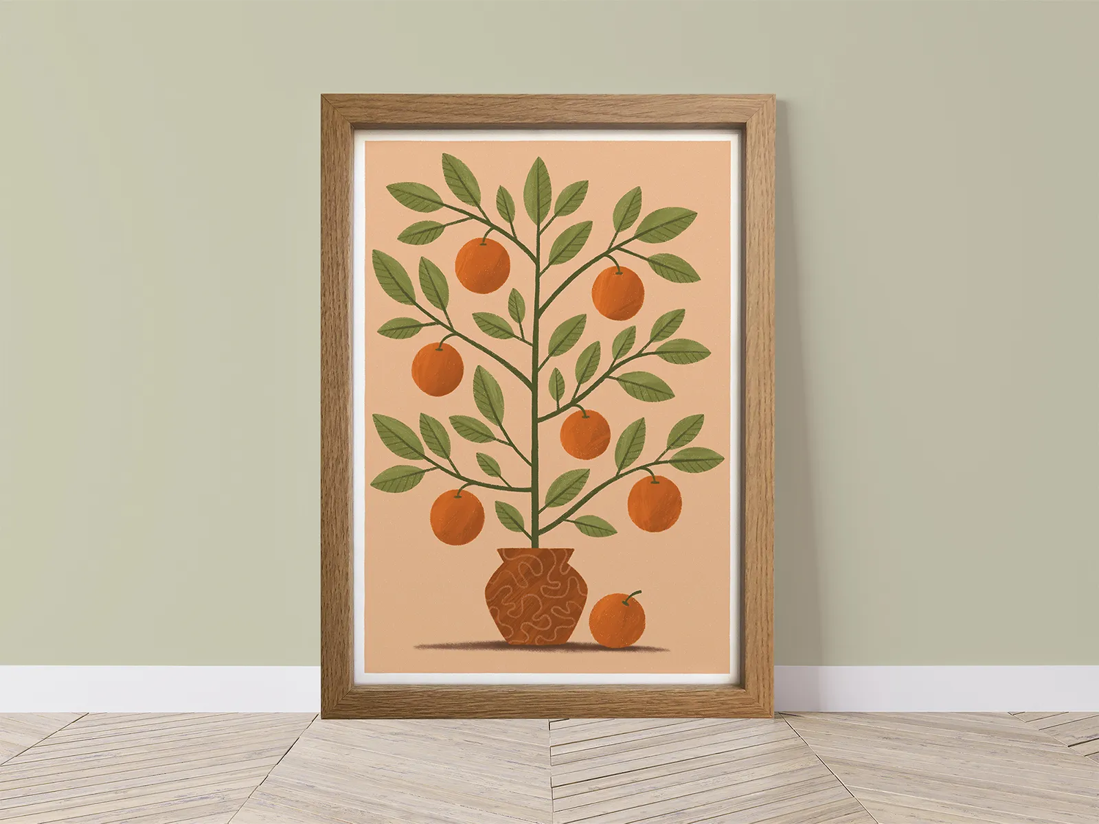 Fruit Trees: Orange tree