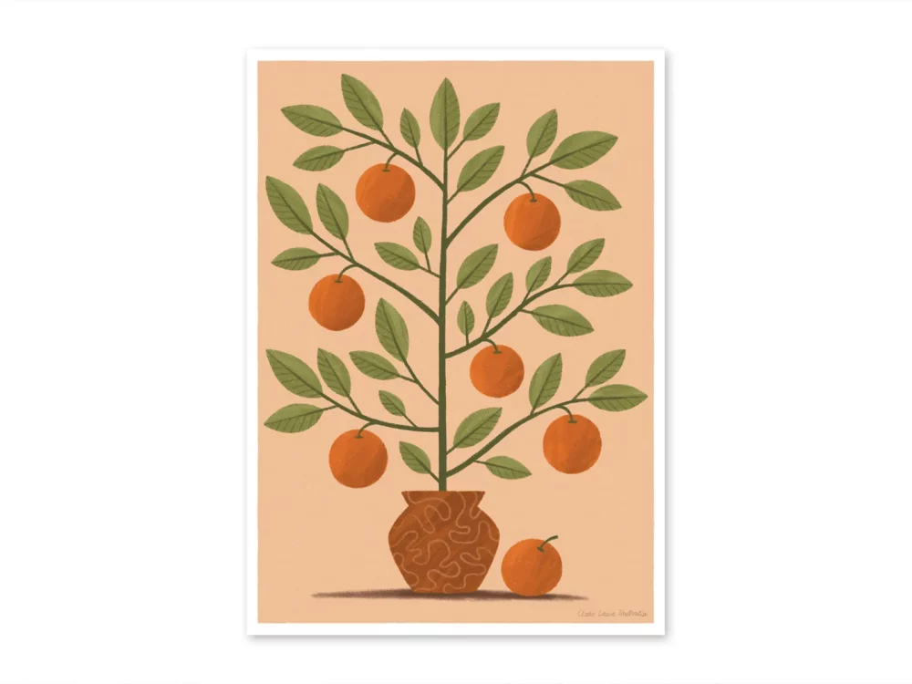 Fruit Trees: Orange tree