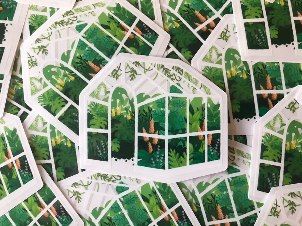 Greenhouse stickers